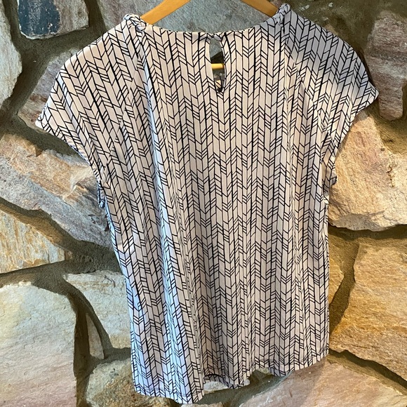 Worthington Blouse with Braided Neck Accent - Picture 5 of 6